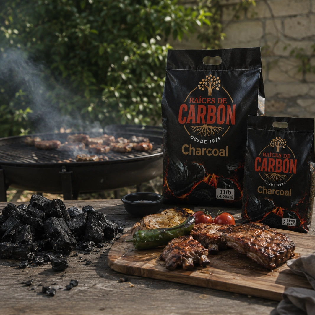 Carbón Vegetal Premium — Bolsa 2.99 kg (6.61 lb) - Imagen 2