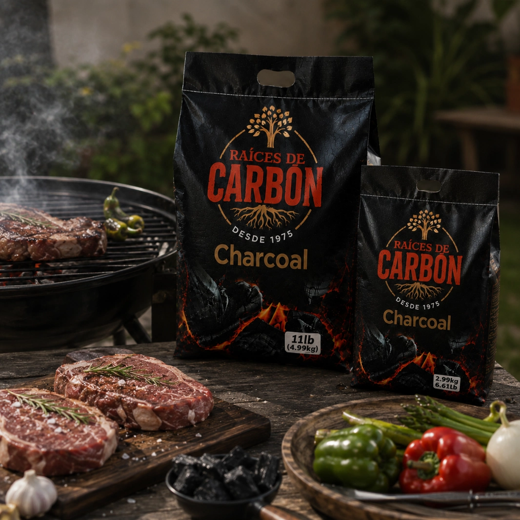 Carbón Vegetal Premium — Bolsa 2.99 kg (6.61 lb) - Imagen 3